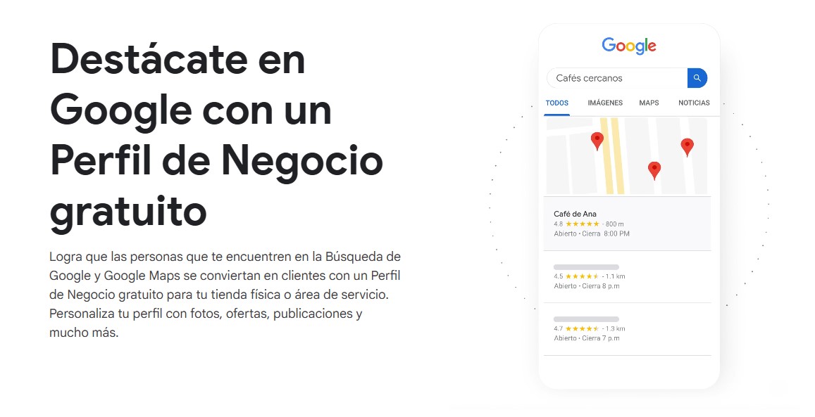 Destácate en Google con un Perfil de Negocio gratuito También llamado Google Business Profile